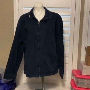 Tommy Hilfiger Men's Dark Blue Lightweight Jacket